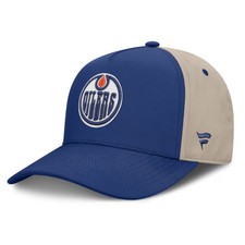 Fanatics Edmonton Oilers Stanley NHL Royal/Tan Adjustable Hat