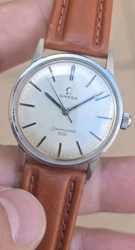 Vintage 1968 Omega Seamaster 600 Cal 601 Ref 135.012 Men's 17j Manual SS Watch