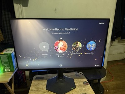Alienware 27 4K Dual-Resolution Gaming Monitor AW2725QF 180Hz, FHD