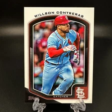2025 Topps Flagship Collection 2 Willson Contreras #97 Cardinals