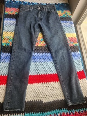 Levi's 512 Blue Slim Tapered Denim Jeans Zip Button 5-Pocket Men's #027