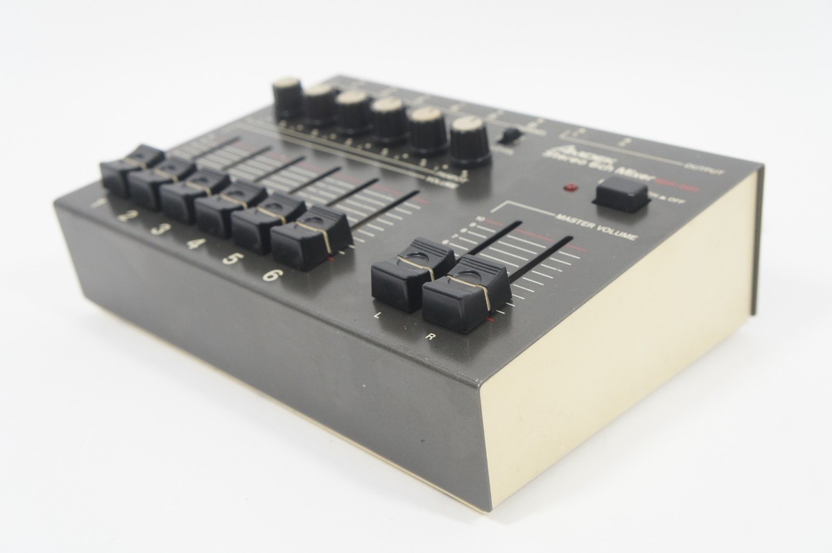 AMDEK MXK-600 6ch Vintage Analog Stereo Mixer | eBay