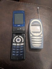 Vtg. Nokia Trac Phone 2286/Sanyo Flip Phone-parts only