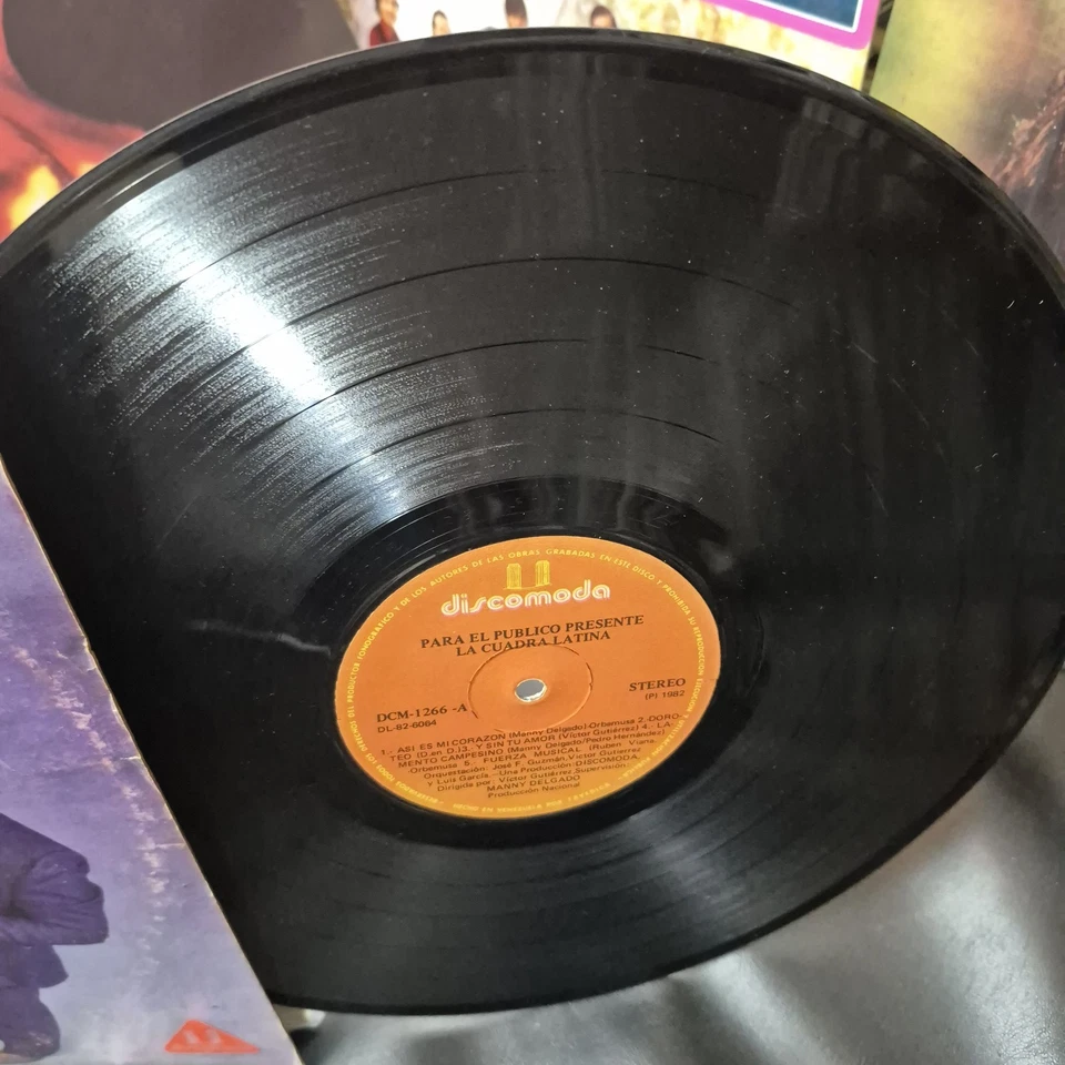 Cuadra Latina – Para El Publico Presente - Salsa, Guaguancó, Venezuela, 1982  Foto 4 de 4
