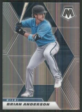 2021 Panini Mosaic #196 Brian Anderson Miami Marlins 47354