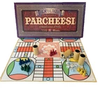 Vintage 1989 Parcheesi Board Game/Milton Bradley/100% Complete/Wood Pawns/NICE!