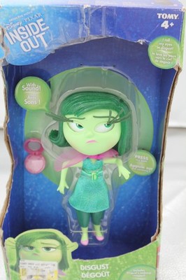 INSIDE OUT DISGUST DELUXE TALKING DOLL DISNEY STORE LIGHT UP MEMORY 9.5 PIXAR