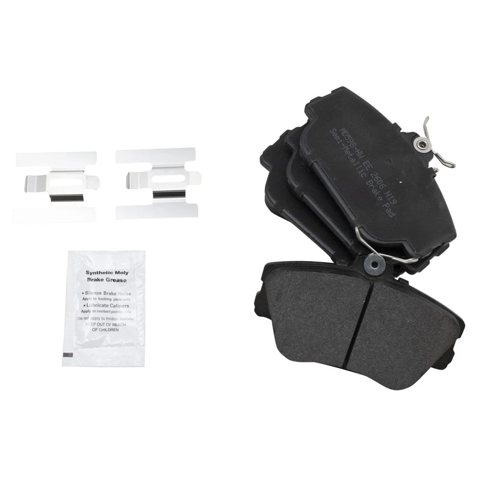 Kit de pastillas de freno delanteras metálicas y rotores para Taurus Sable Thunderbird Foto 4 de 4