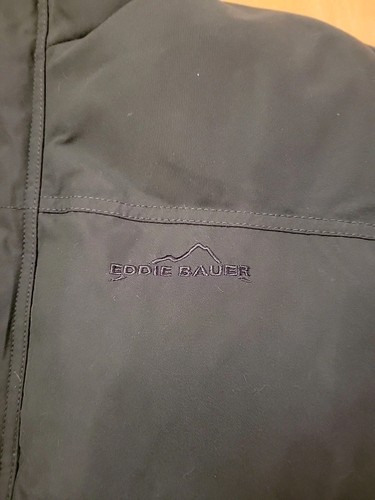 Eddie Bauer Goose Down EB650 Gray Puffer Jacket Mens Size Medium Zip 650 - Picture 11 of 14