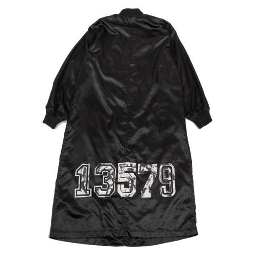BLACK COMME des GARCONS Printed Poly Shirt Coat Size M(K-151734) - Picture 1 of 12
