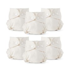 Esembly Cloth Diaper Inner - Organic Cotton Fitted Diaper- Soft, Ultra-Absorb...