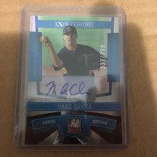 2010 Donruss Elite Extra Edition Mark Canha Franchise Futures Auto /799