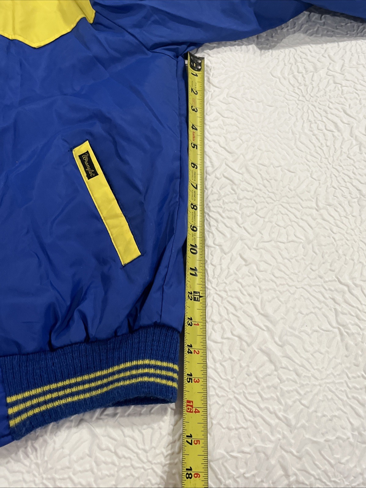 VTG Wrangler Nylon Snap Button Jacket Dale Earnhardt Embroidered Double Sided