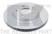 2X Bremsscheibe NK 313372 FüR W245 W169 Klasse Mercedes Sports Tourer 160 CDI