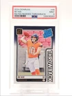 BO NIX 2024 DONRUSS THROWBACK RATED ROOKIE FOOTBALL BRONCOS RC PSA 9 Q5855