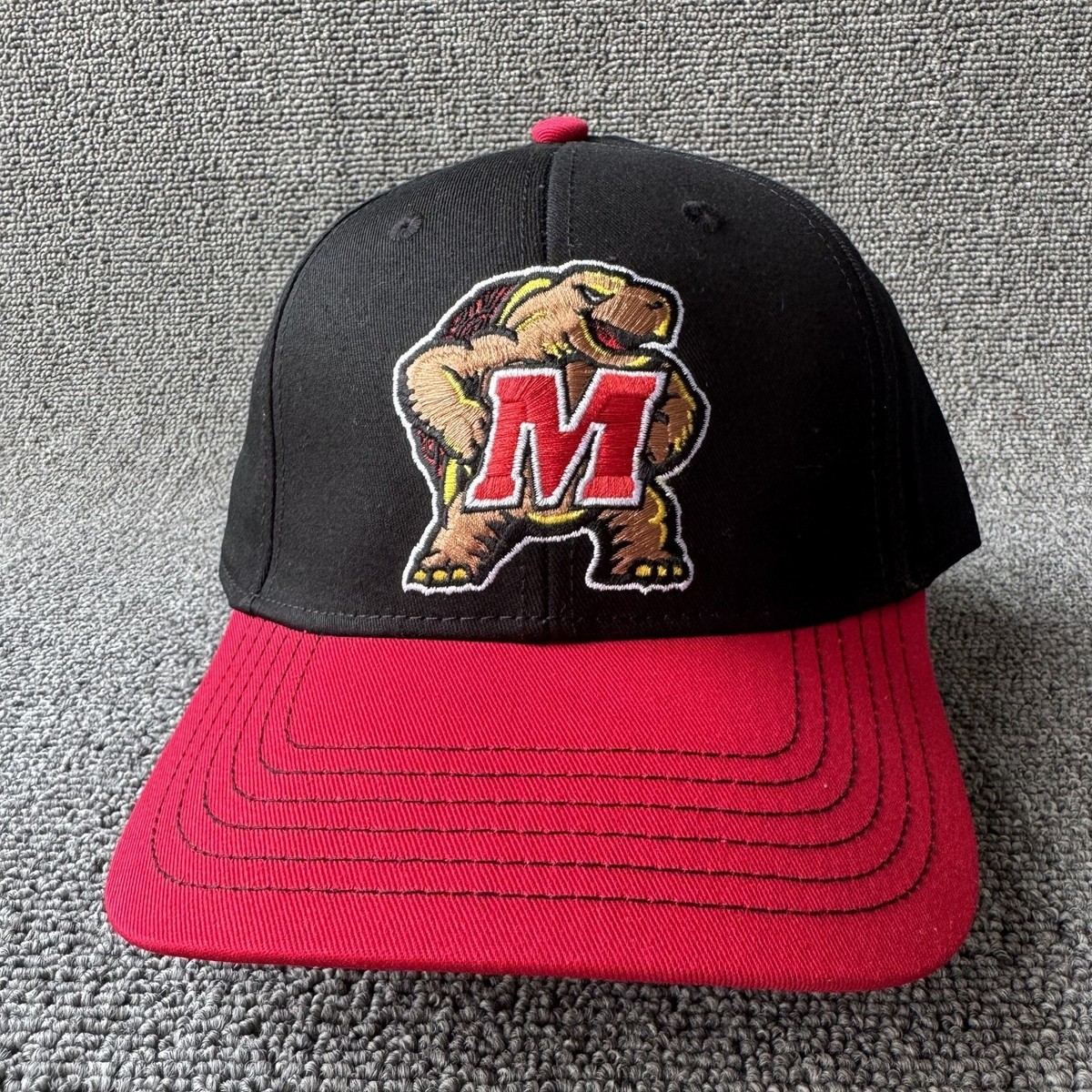Alumni Association Maryland Terrapins Turtle M Strapback Cap Hat