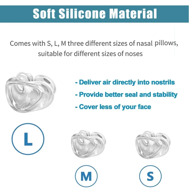 Nasal pillow mask, CPAP MASK - image 4 of 4