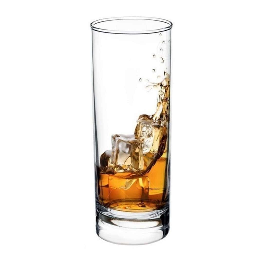 Bormioli Rocco Whisky Glasses Cortina 22cl Transparent Glass Bar Hotel 3pcs