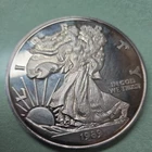 Giant 1989 1 Troy Pound (12 Troy Oz) Walking Liberty Silver Round # 0466
