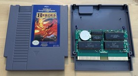 AD&D Heroes of the Lance w/Manual, Hillsfar, Pool of Radiance Rare NES Games Lot