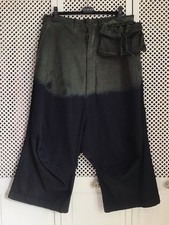 Rundholz Dip Trousers, Black/Green Ombré, Size M