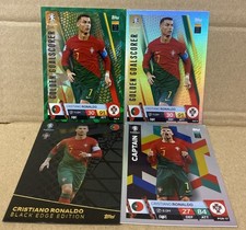 Cristiano Ronaldo Bundle Topps Match Attax UEFA EURO 2024 Football Cards