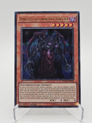 YU-GI-OH! Dunkelheitsbeschwörender Herrscher Ultra Rare Deutch DUSA-DE030