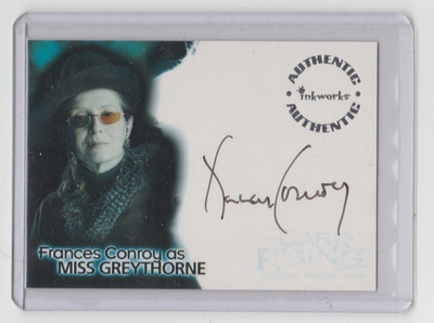 2007 The Seeker Dark is Rising Autograph Card FRANCES CONROY as Miss Greythorne