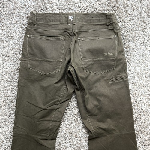 Kuhl Rydr Work Outdoor Pants Vintage Patina Dye Brown Men’s Size 33x32 Hiking - Picture 6 of 11