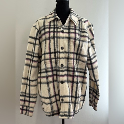 Alpine Design M Plaid Button-Up Jacket w Pockets 581 - Photo 1/8