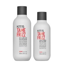 KMS California TAMEFRIZZ Shampoo 10.1 oz and Conditioner 8.5 oz Duo 1 set