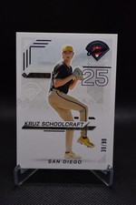 Kruz Schoolcraft /99 2025 Panini Prospect Edition Purple San Diego Padres #24