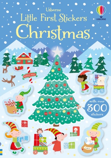 Little First Stickers Christmas by Kirsteen Robson (Paperback Book) - Image 3