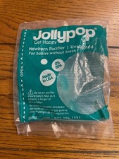 Jollypop Unscented Pacifier for Babies Without Teeth 1 Pack - JP1301 - NEW