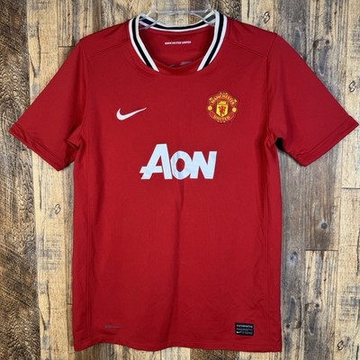 Manchester United 2011-12 Home Jersey Nike 423958-623 Youth Boys