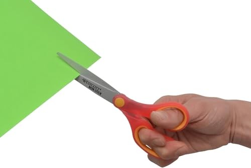 7 Inch Non Stick Scissors For Kids Comfortable Durable Classroom Crafts - Picture 11 of 11