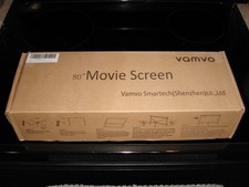 NEW Vamvo 80  diagional Outdoor Portable Projector Screen