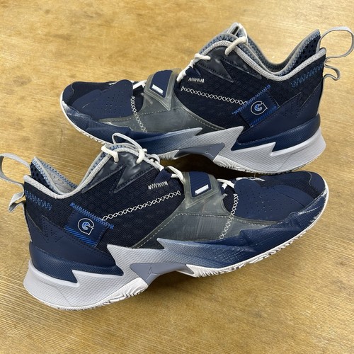 Air Jordan Russell Westbrook Why Not Zer0.3 Georgetown Sneakers PE Promo Size 12