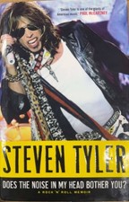 Hardcover Book Steven Tyler Does The Noise In My Head Bother You ?AEROSMITH