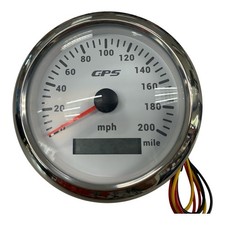 Universal 85mm Digital GPS Speedometer Odomet...