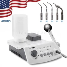 USA Cavitron Dental Ultrasonic Scaler fit EMS + LED Handpiece+Tips+Bottle VRN-A8