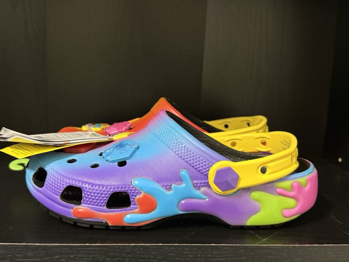 CROCS Gushers Candy Classic Clogs Mens sizes 13 Slip On  Jibbitz Sandals Crocs Gushers Classic Clogs Men main image 2