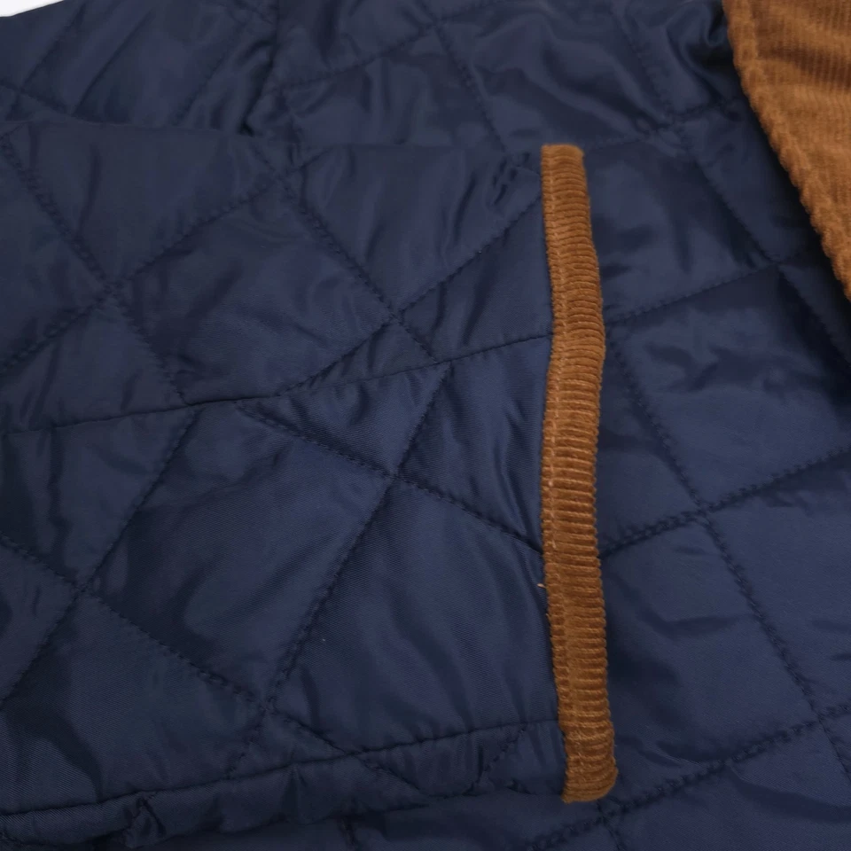 $270 Barbour Azul 30 Aniversario Liddesdale Chaqueta Acolchada Para Hombre Talla XL Foto 3 de 4