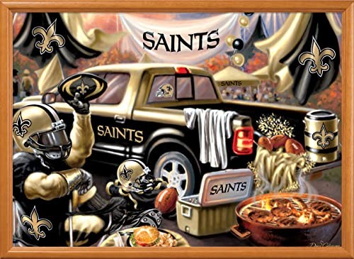 New Orleans Saints Officially Licensed Jigsaw Puzzle 19.25 X 26.75 Inches - Picture 10 of 10