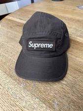 Supreme Military Camp Cap Brown Box Logo 94-S/FC-TEAM