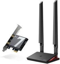 Wifi 7 BE9300 Pcie Wifi Card for Desktop Pc Archer TBE550E , Tri-Band Wireless A
