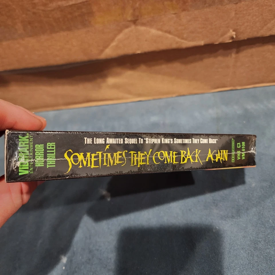 Sometimes They Come Back Again VHS - New, Sealed. - Image 4 of 4