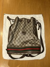 Gucci Bucket Bag Brown Leather