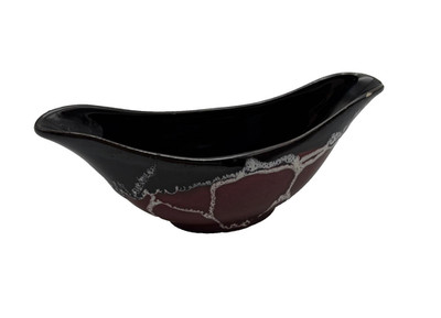 Vintage Keramik Schale West Germany   Fat Lava Design   Mid Century   15,5 cm