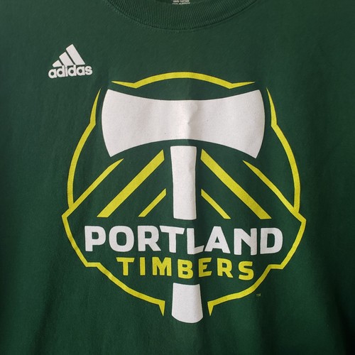 Portland Timbers ☆ Adidas Long Sleeve Tee-shirt ☆ MLS Soccer Gear ☆ 2XL ☆ - Bild 2 von 4